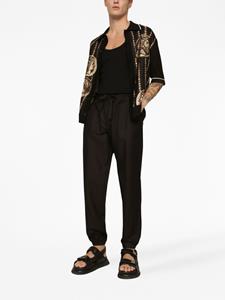 Dolce & Gabbana Overhemd met streepdetail - Zwart