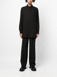 Yohji Yamamoto Button-up overhemd - Zwart
