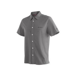 Maier Sports Functioneel shirt Sinnes Tec MS/S Licht, elastisch trekkingoverhemd met zonnekraag
