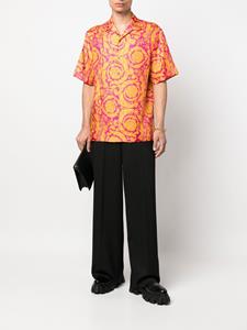 Versace Overhemd met barokprint - Oranje