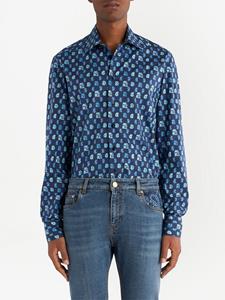 ETRO Overhemd met patroon - Blauw