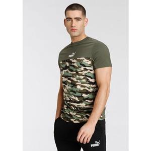 PUMA Essentials Block Camouflage T-Shirt Herren 73 - green