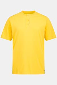JP1880 T-Shirt Henley Basic Knopfleiste Halbarm