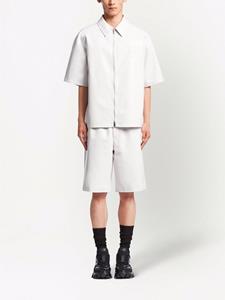 Prada Shirtjas met korte mouwen - Wit