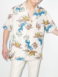 Valentino Overhemd met print - Beige