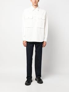 Emporio Armani Overhemd met gespreide kraag - Wit