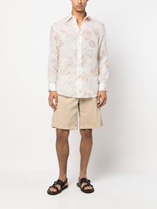 ETRO Overhemd met bloemenprint - Wit