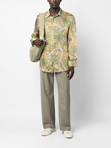 ETRO Overhemd met paisley-print - Groen