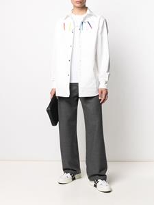 Valentino Overhemd met druksluiting - Wit