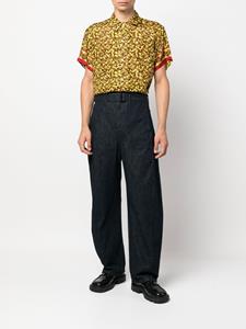 BODE Overhemd met paisley-print - Geel