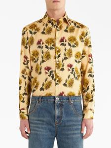ETRO Overhemd met botanische print - Geel