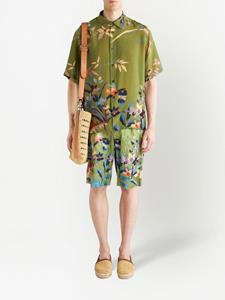 ETRO Overhemd met bloemenprint - Groen