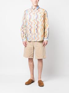 Jacquemus Overhemd met print - Beige