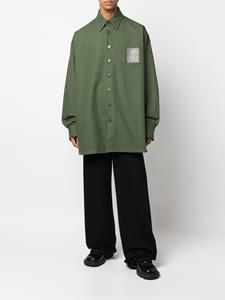 Raf Simons Oversized overhemd - Groen