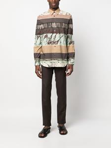 Paul Smith Overhemd met print - Bruin
