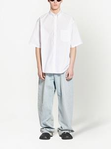 Balenciaga Overhemd met korte mouwen - Wit
