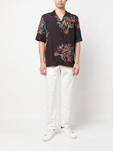 Paul Smith Overhemd met korte mouwen - Bruin