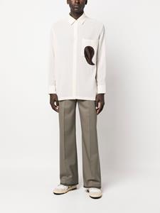 Jacquemus Overhemd met lange mouwen - Beige