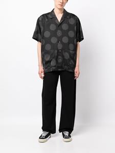 Mastermind Japan Overhemd met stippen - Zwart