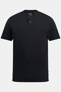 JP1880 T-Shirt Henley Bauchfit Halbarm Rundhals bis 8 XL