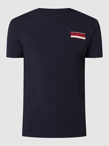Pepe Jeans Slim fit T-shirt met logoprint, model 'Jossy'