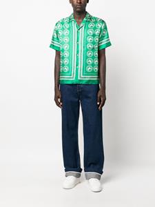 Gucci Overhemd met grafische print - Groen