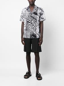 Just Cavalli Overhemd met print - Wit