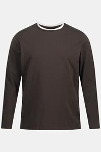 JP1880 T-Shirt Langarmshirt OEKO-TEX Doppel-Ausschnitt