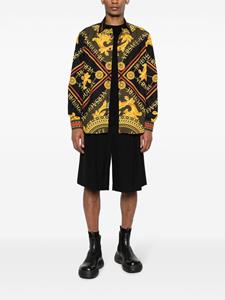 Versace Chain Couture-print cotton shirt - Geel