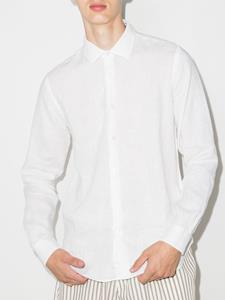 Orlebar Brown Giles shirt van linnen - Wit