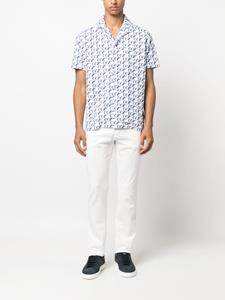 Orlebar Brown Overhemd met print - Wit