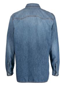 Nick Fouquet Overhemd met drukknopen - Blauw