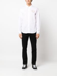 Versace Overhemd met logodetail - Wit