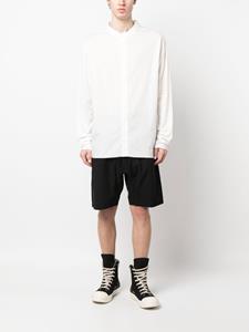 Thom Krom Overhemd met bandkraag - Wit