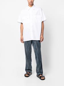 Giorgio Armani Overhemd met korte mouwen - Wit