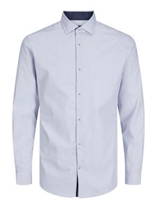 J%ampJ Premium Male Overhemden 12238034 Jprblaparker Detail Shirt L/s Noos