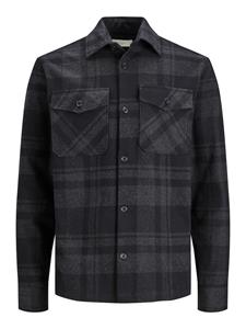 J%ampJ Premium Male Overhemden 12241533 Jprroy Check Overshirt L/s Sn