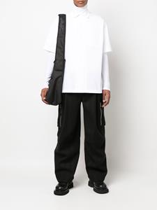 Off-White Overhemd met paperclip - Wit