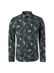 No- Excess Male Overhemden 21450842 Shirt Stretch Allover Printed