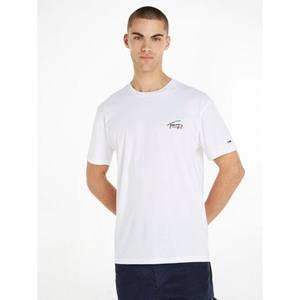 Tommy Jeans Classic Small Flag Cotton T-Shirt - S