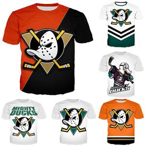 ETST WENDY Summer Funny Mighty Duck Graphic T-Shirt For Men Streetwear Boys And Girls Casual Cozy Trend All-Matched T Shirts Tee Tops