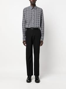 Karl Lagerfeld Overhemd met abstract patroon - Zwart