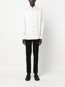 Karl Lagerfeld Overhemd met bloemenprint - Wit