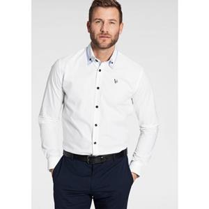 Bruno Banani Businessoverhemd Button-downkraag, het perfecte overhemd voor vele gelegenheden