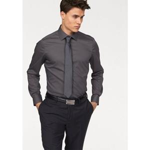 Bruno Banani Businessoverhemd Slim fit Vormvast door aandeel elastan