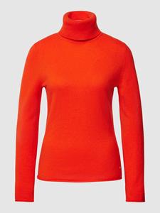 FYNCH-HATTON Rollkragenpullover FYNCH HATTON Rollkragen-Pullover orange aus hochwertigem Kaschmir