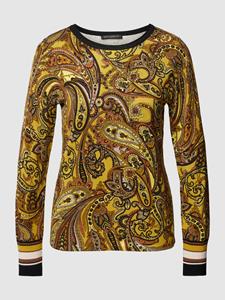 Betty Barclay Gebreide pullover met paisleymotief