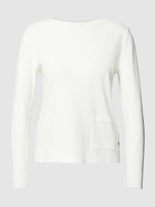 Marc Cain Rundhalspullover "Collection Essential" Premium Damenmode Pullover "Rethink Together