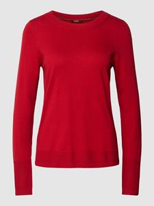 Esprit Gebreide pullover met ronde hals