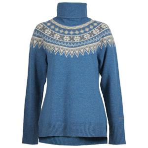 SKHOOP  Women's Scandinavian Roll Neck - Wollen trui, blauw